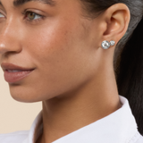 Studettes in White Gold