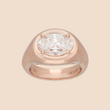 Pinky Ring in Rose Gold