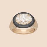 Pinky Ring in Lunar Rhodium