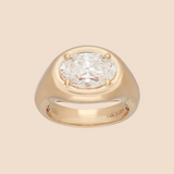 Pinky Ring in Yellow Gold