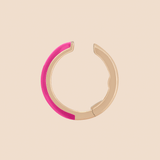 Carousel Cuff in Hot Pink