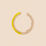 Carousel Cuff in Canary Yellow