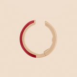 Carousel Cuff in Apple Red