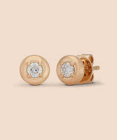 Studettes in Yellow Gold