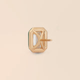 Emerald Studs in Kelly Green