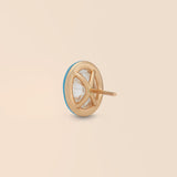 Oval Studs in Powder Blue