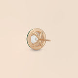 Round Studs in Kelly Green