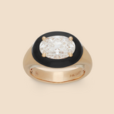 Pinky Ring in Midnight Black