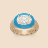 Pinky Ring in Powder Blue