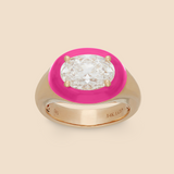 Pinky Ring in Hot Pink