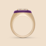 Pinky Ring in Royal Purple