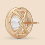 Round Super Studs in Yellow Gold